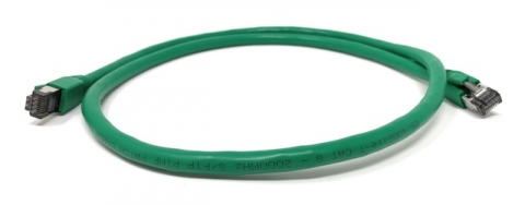 Cat8 Shielded 24AWG 40GB Ethernet Network Cable - 7 Feet - Green
